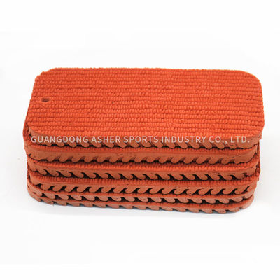 Campo da giuoco prefabbricato materiale di superficie riciclato della pista corrente rossa che pavimenta tipo