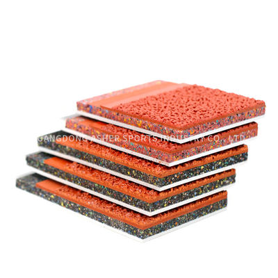 Tipo pista pareggiante di gomma, pavimentazione di gomma 10mm eccellente del panino della palestra