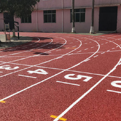 Installazione rapida Sistema di rivestimento in PU Sandwich pista di corsa per le prestazioni pista di atleta tartano