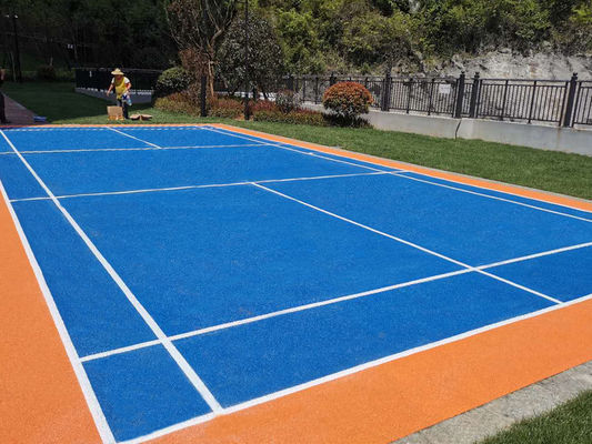 Customizzazione facile manutenzione facile installazione pista di gomma EPDM con campioni gratuiti facile installazione colore di superficie personalizzato
