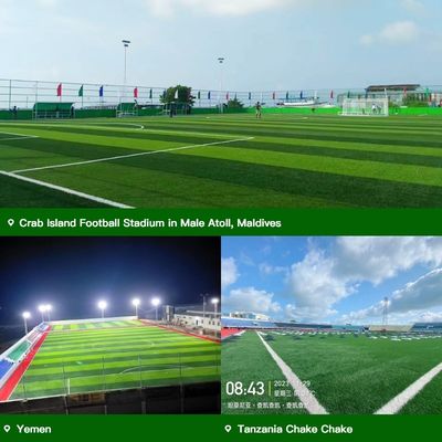 FIFA Qualità erba artificiale antiscivolo resistente all'usura a basso attrito erba artificiale impermeabile vendita calda erba sintetica fornitore OEM By Factory