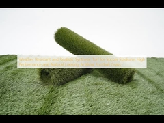 Grassetto artificiale per stadi di calcio resistente alle intemperie e realistico