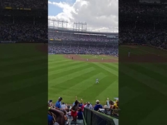 In un pomeriggio d'estate in America, guarda una partita di baseball!